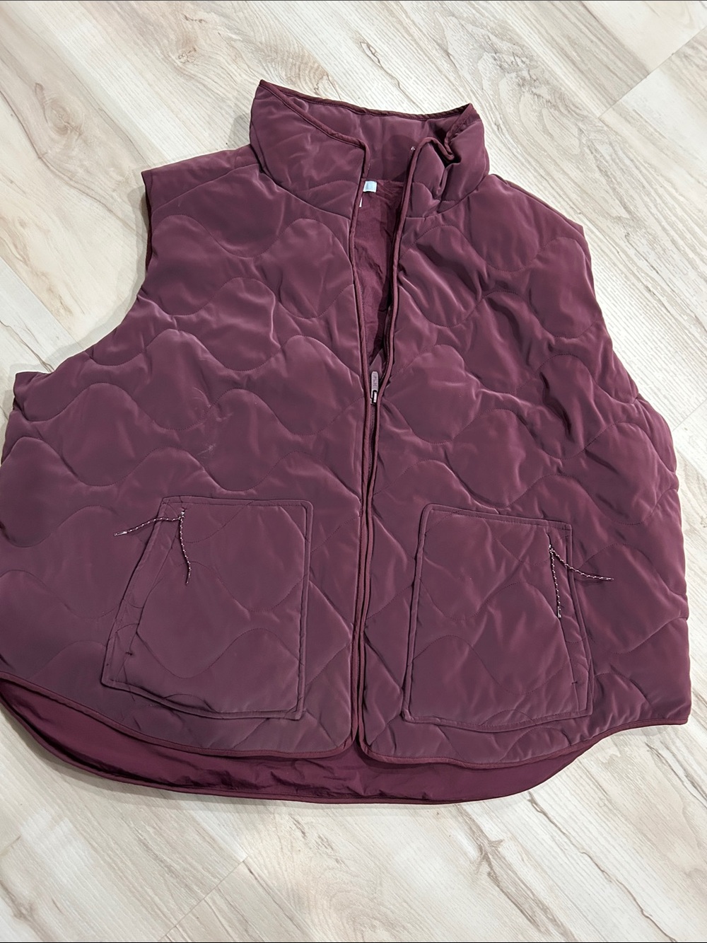 FLX Women's 3X Lightweight Burgundy Jacket